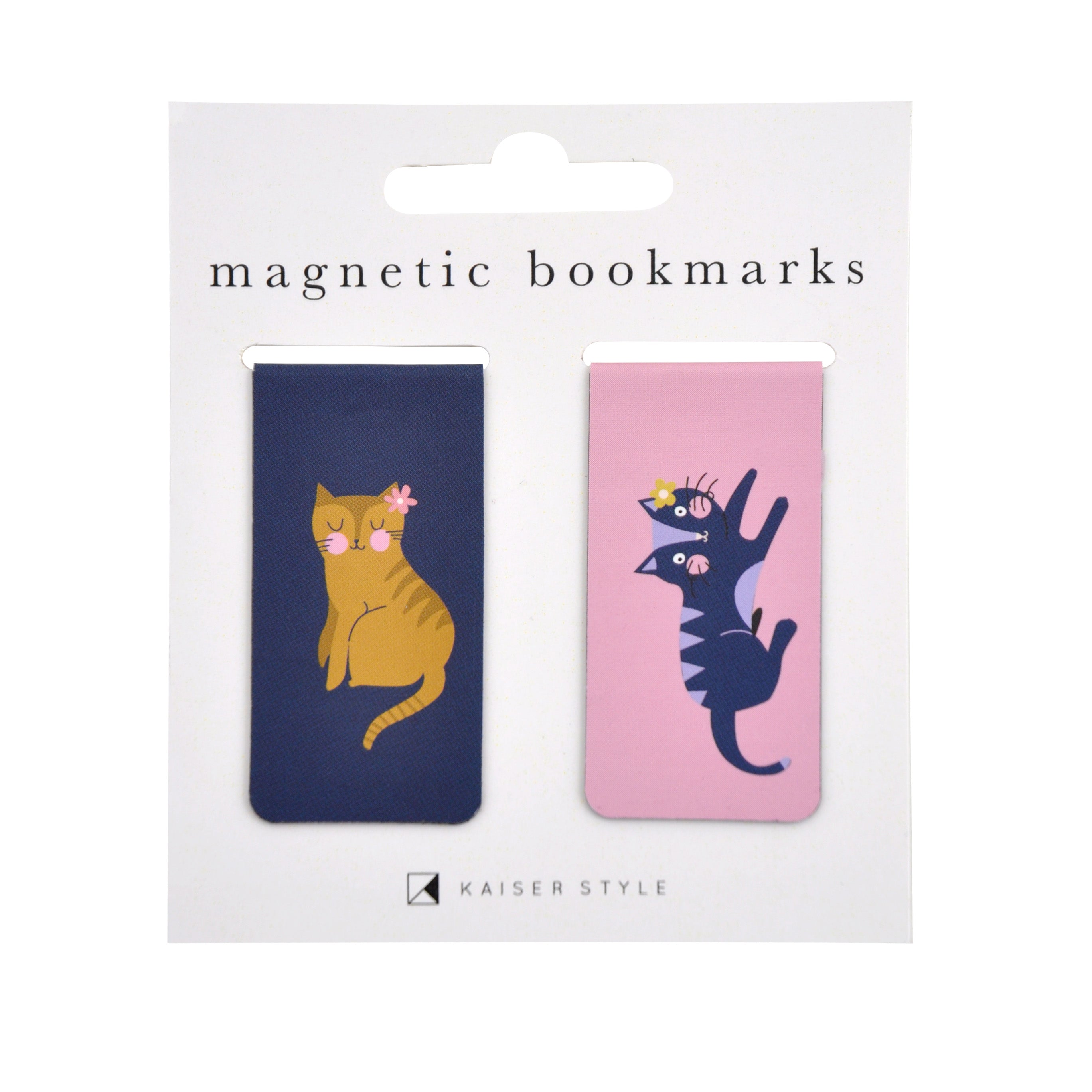 Magnetic Bookmark - Happy Cats